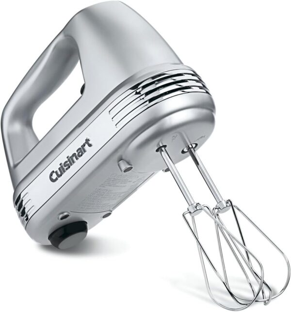 Cuisinart HM-90BCS Power Advantage Plus 9-Speed Handheld Mixer with Storage Case, Brushed Chrome - Image 6