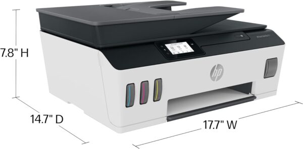 HP Smart -Tank Plus 651 Wireless All-in-One Ink -Tank Printer, up to 2 Years of Ink in Bottles, Auto Document Feeder, Mobile Print, Scan, Copy, Works with Alexa (7XV38A) - Image 6