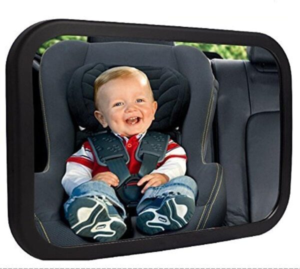 Shynerk Baby Car Mirror, Rear Facing Car Seat Mirror Safety for Infant Newborn, Baby Mirror with Wide Rearview, Shatterproof & Easy Assembled Crash Tested - Image 2