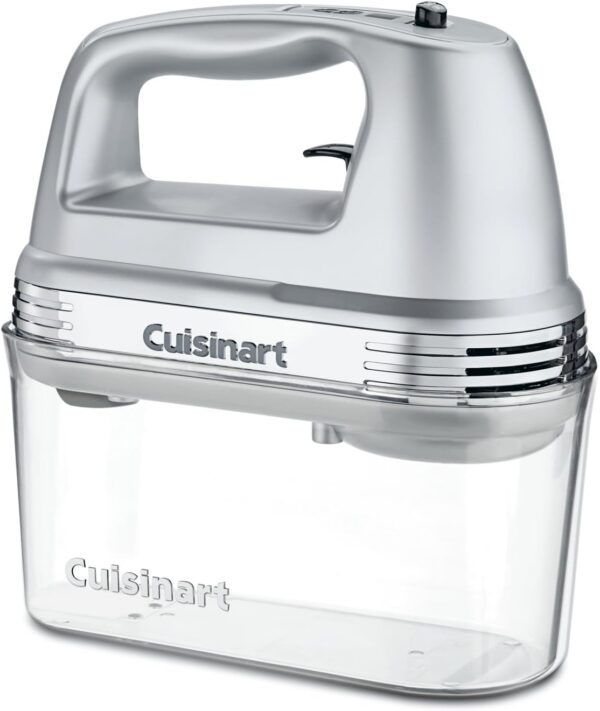 Cuisinart HM-90BCS Power Advantage Plus 9-Speed Handheld Mixer with Storage Case, Brushed Chrome - Image 8