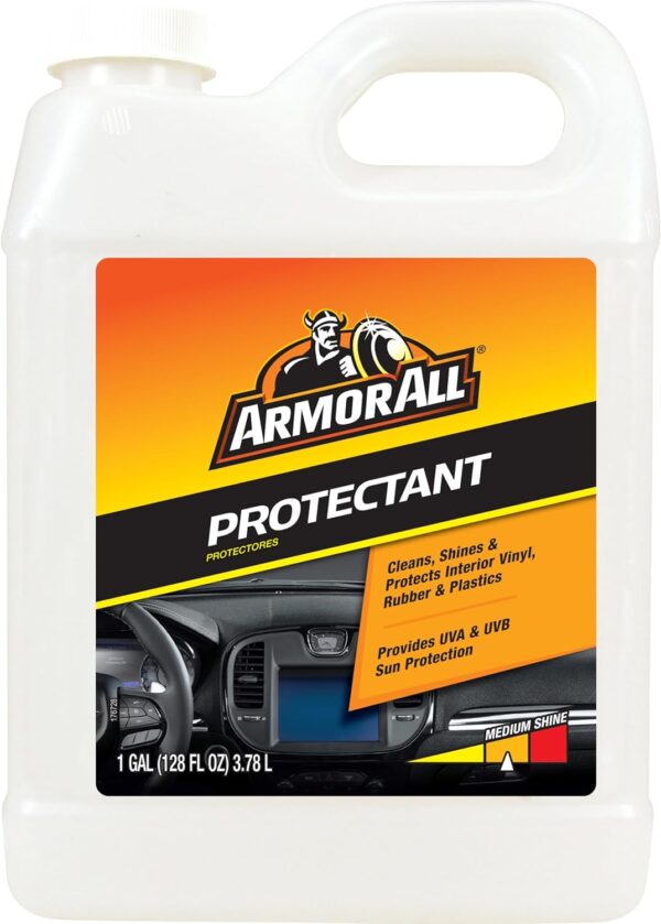 Armor All Car Protectant Refill, Car Interior Cleaner with UV Protection, 1 Gal Each, 128 Fl Oz (Pack of 1),White - Image 2