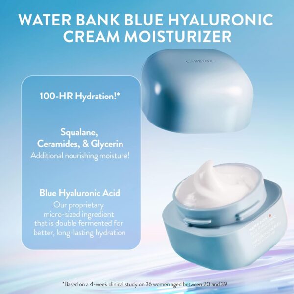 Water Bank Blue Hyaluronic Cream Moisturizer - Image 7