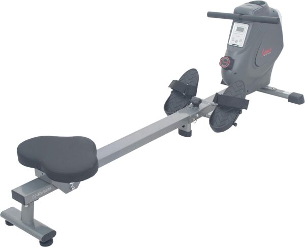 Sunny Health & Fitness Dynamic Rowing Machine w/Optional Exclusive SunnyFit® App Enhanced Bluetooth Connectivity - Image 3