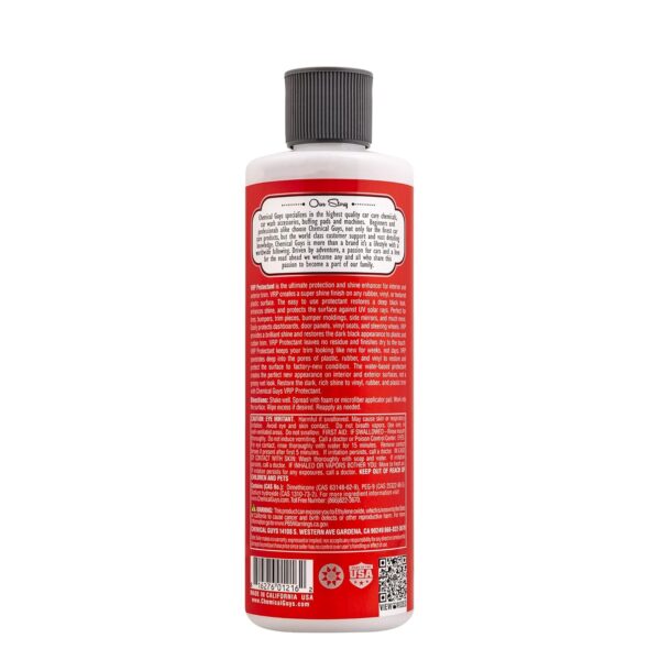 Chemical Guys TVD_107_16 VRP Vinyl, Rubber and Plastic Non-Greasy Dry-to-the-Touch Long Lasting Super Shine Dressing for Tires, Trim and More, Safe for Cars, Trucks, SUVs, RVs & More, 16 fl oz - Image 13