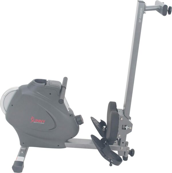 Sunny Health & Fitness Dynamic Rowing Machine w/Optional Exclusive SunnyFit® App Enhanced Bluetooth Connectivity - Image 10