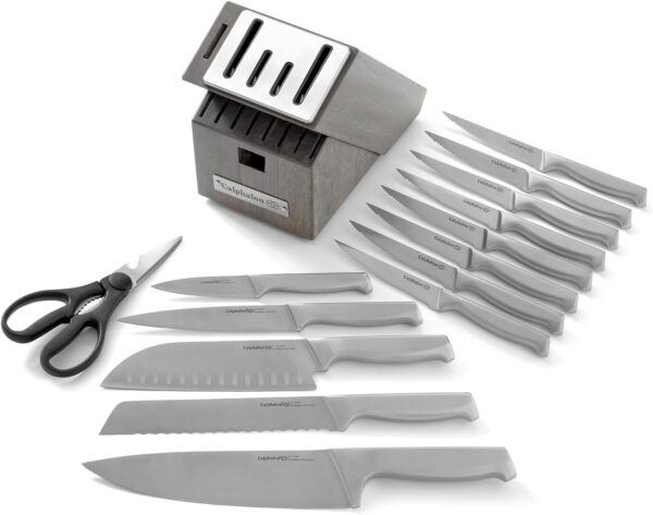 Calphalon Kitchen Knife Set with Self-Sharpening Block - Image 3