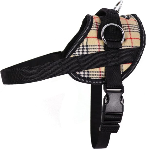 Bark Appeal Dog Harness, No-Pull Pet Harness, Adjustable & Reflective, Soft-Padded No-Choke Vest Harness with Easy Control Handle & 3 Leash Clips, Easy On, Easy Off Technology - Small to Large Dogs - Image 2