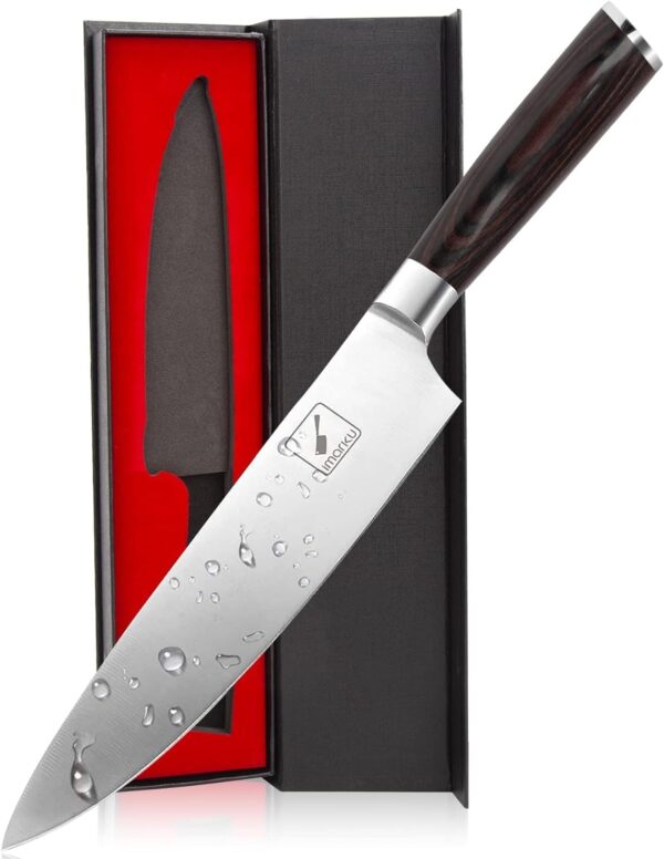 imarku Japanese Chef Knife - Sharp Kitchen Knife 8 Inch Chef's Knives HC Steel Paring Knife, Unique Gifts for Men and Women, Gifts for Mom or Dad, Kitchen Gadgets with Premium Gift Box - Image 2