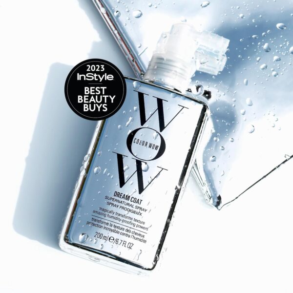 COLOR WOW Dream Coat Supernatural Spray - Keep Your Hair Frizz-Free and Shiny No Matter the Weather with Award-Winning Anti-Frizz Spray - Image 3