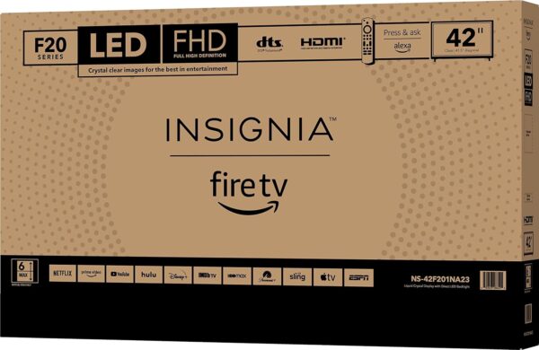 INSIGNIA 42-inch Class F20 Series Smart Full HD 1080p Fire TV with Alexa Voice Remote (NS-42F201NA23, 2022 Model) - Image 10