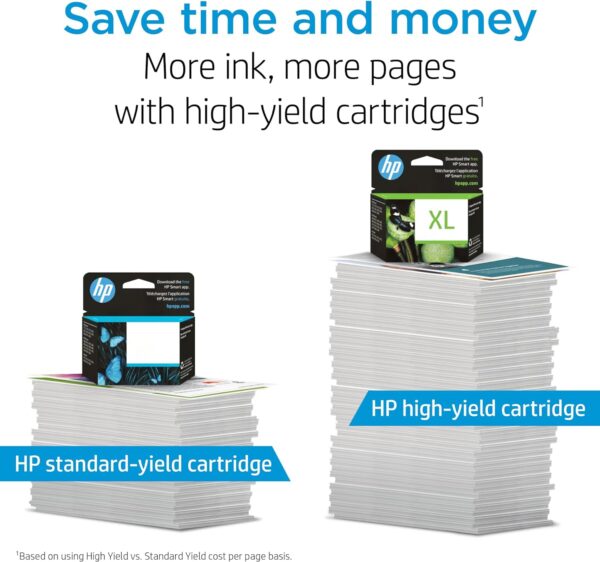 HP 67 Black/Tri-color Ink Cartridges (2 Pack) | Works with HP DeskJet 1255, 2700, 4100 Series, HP ENVY 6000, 6400 Series | Eligible for Instant Ink | 3YP29AN - Image 5