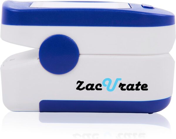 Zacurate 500BL Fingertip Pulse Oximeter Blood Oxygen Saturation Monitor with Batteries Included (Navy Blue) - Image 6