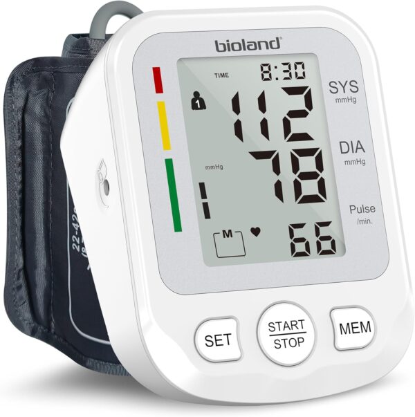 Blood Pressure Machine with Extra Large Cuff, Automatic Digital Upper Arm Blood Pressure Monitor with Large LED Screen, Irregular Heartbeat & Hypertension Detector, BPM Model - 2005-1 B - Image 2