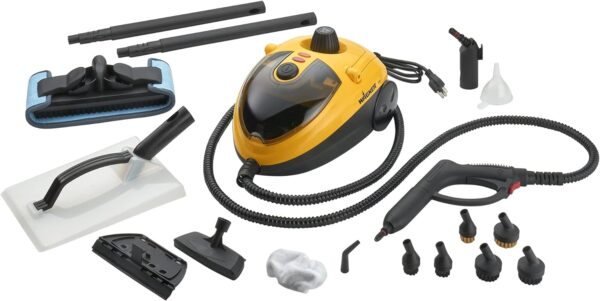 Wagner Spraytech 0282014 915e On-Demand Steam Cleaner & Wallpaper Removal, Multipurpose Power Steamer, 18 Attachments Included (Some Pieces Included in Storage Compartment) For Floor - Image 2