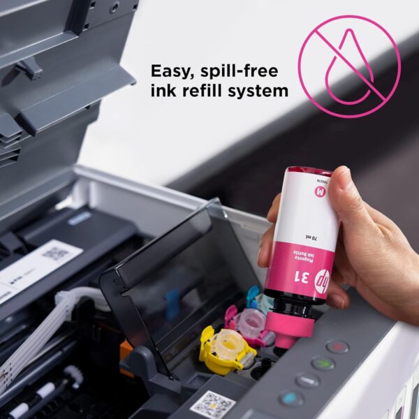 HP Smart -Tank 6001 Wireless Cartridge-Free all in one printer, this ink -tank printer comes with up to 2 years of ink included, with mobile print, scan, copy (2H0B9A) - Image 14