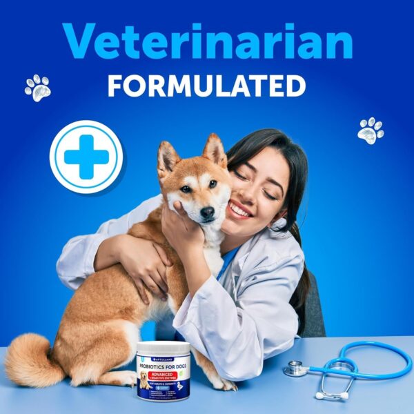 Probiotics for Dogs - Support Gut Health, Itchy Skin, Allergies, Immunity, Yeast Balance - Dog Probiotics and Digestive Enzymes with Prebiotics - Reduce Diarrhea, Gas - 120 Probiotic Chews for Dogs - Image 8