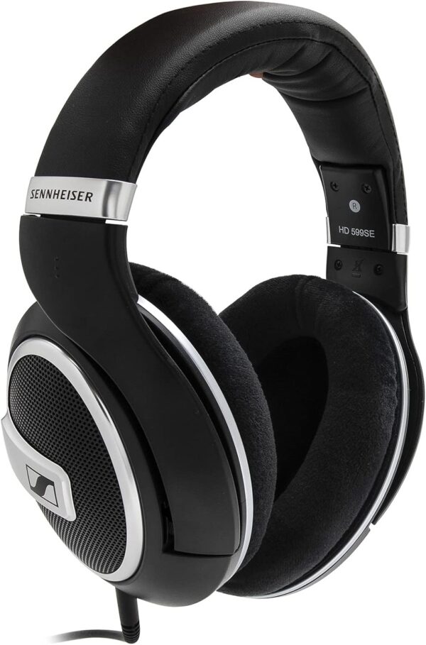 Sennheiser Consumer Audio HD 599 SE Around Ear Open Back Headphone - Black - Image 2