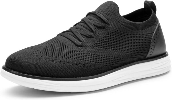 Bruno Marc Men's CoolFlex Craft Mesh Oxfords Sneakers Casual Dress Lace-Up Lightweight Walking Shoes - Image 2