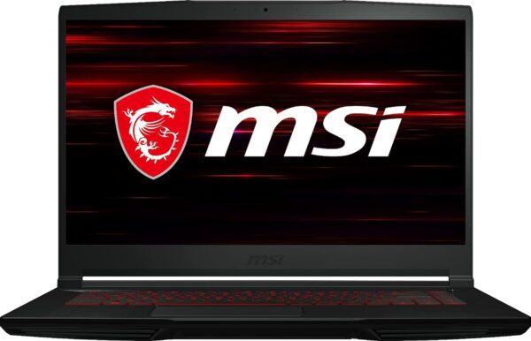 MSI Newest GF63 Thin Gaming Laptop, 15.6" FHD 144Hz, Intel i5-11400H, RTX 3050, 16GB RAM, 512GB NVMe SSD, Windows 11, Aluminum Black - Image 2