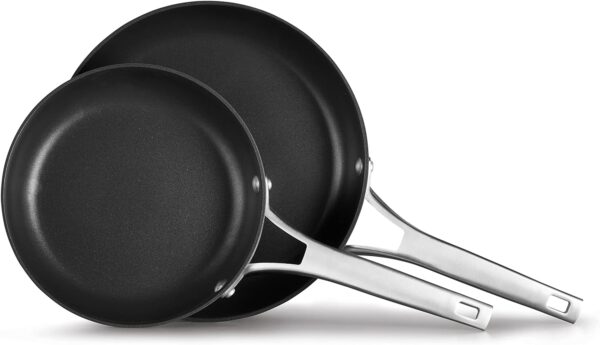 Calphalon Premier Hard-Anodized Nonstick Cookware, 11-Piece Pots and Pans Set and Calphalon Premier Hard-Anodized Nonstick Frying Pan Set, 8-Inch and 10-Inch Frying Pans - Image 6