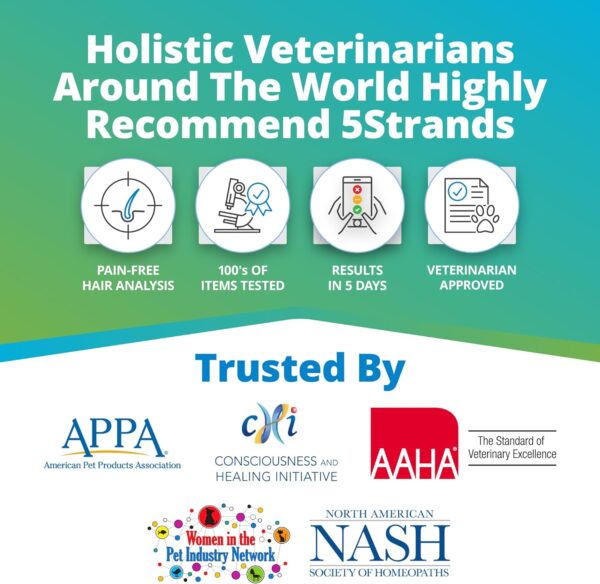 5Strands Pet Food & Environmental Intolerance Test for Dogs & Cats, Nutrition & Metals and Minerals Imbalances - at Home Sensitivity Testing, 481 Items, Results in 5 Days, All Ages and Breeds - Image 6