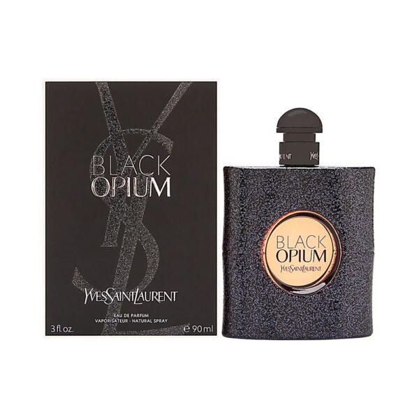 YVES SAINT LAURENT Black Opıum for Women Eau De Parfum Spray 3 OZ. / 90 ml. - Image 2