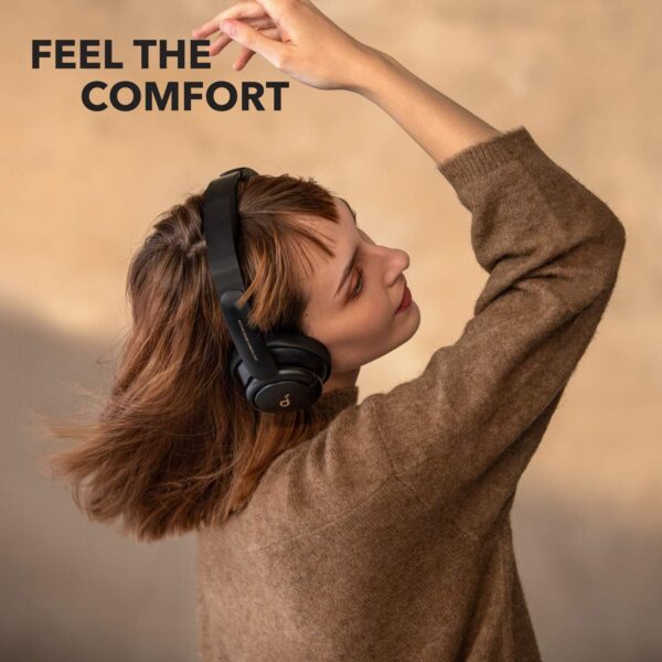 Soundcore by Anker Life Q30 Hybrid Active Noise Cancelling Headphones with Multiple Modes, Hi-Res Sound, Custom EQ via App, 40H Playtime, Comfortable Fit, Bluetooth, Multipoint Connection - Image 7