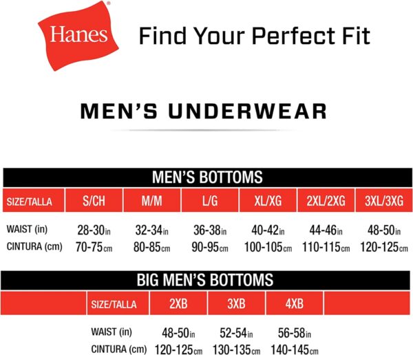 Hanes Men's Boxer Briefs, Soft and Breathable Cotton Underwear with ComfortFlex Waistband, Multipack - Image 7