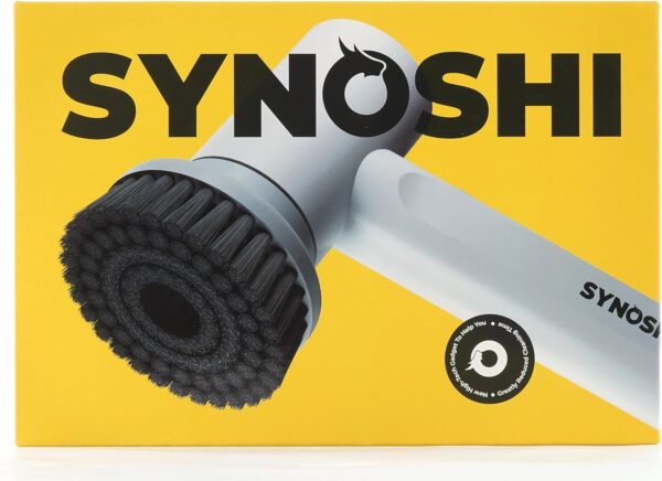 SYNOSHI Electric Spin Scrubber, Power Cleaning Brush with 3 Heads, Cordless Waterproof Shower Scrubber with Dual Speed, Perfect for Cleaning Bathroom, Tile, Cars, Floor. Electric Scrub Brush for tub - Image 11