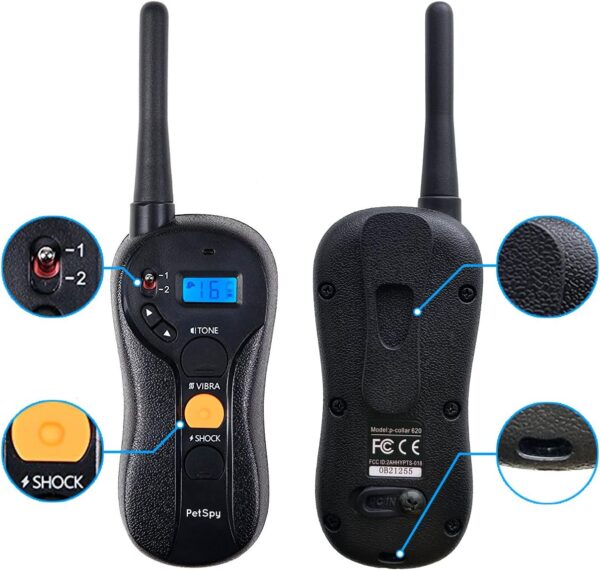 PetSpy P620 Extra Remote Transmitter - Replacement Part for Dog Training Collars P620 and P620B - Image 4