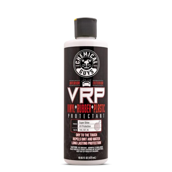 Chemical Guys TVD_107_16 VRP Vinyl, Rubber and Plastic Non-Greasy Dry-to-the-Touch Long Lasting Super Shine Dressing for Tires, Trim and More, Safe for Cars, Trucks, SUVs, RVs & More, 16 fl oz - Image 2