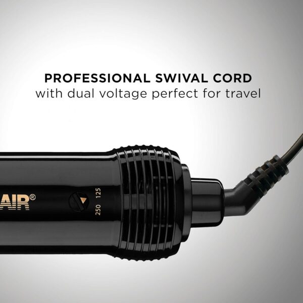 Conair 2-in-1 Hot Air Curling Combo, Includes 1.5-inch Curl Brush and 1-inch Aluminum Bristle Brush - Image 6