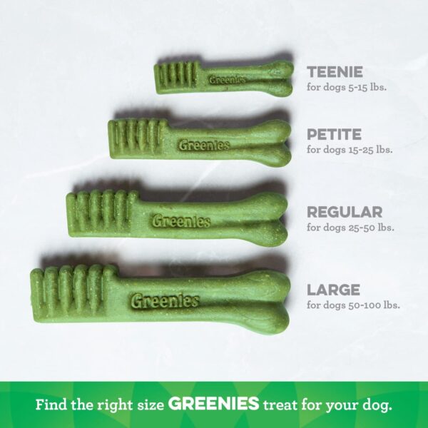 Greenies Original Petite Natural Dental Care Dog Treats, 36 oz. Pack (60 Treats) - Image 8