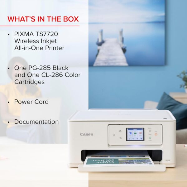 Canon PIXMA TS7720 – Wireless Home All-in-One Printer - Image 10