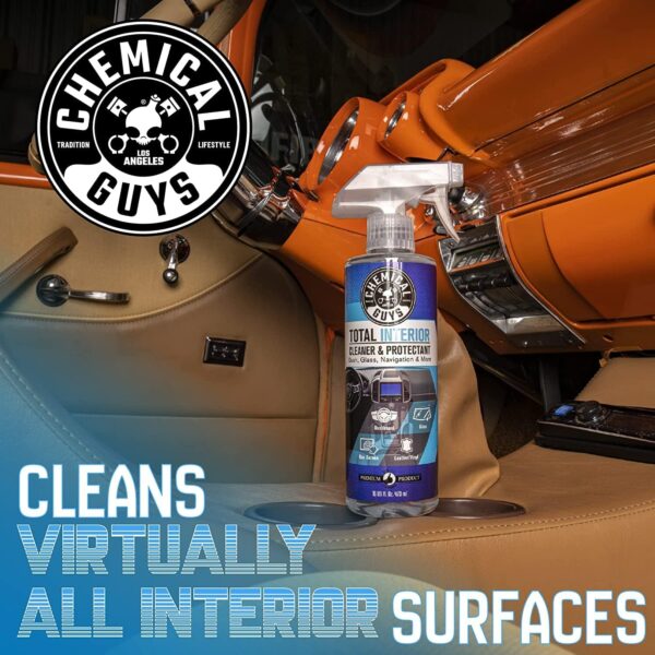 Chemical Guys SPI220 Total Interior Cleaner and Protectant, Safe for Cars, Trucks, SUVs, Jeeps, Motorcycles, RVs & More, 128 fl oz (1 Gallon) - Image 6