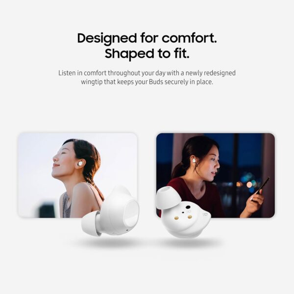 SAMSUNG Galaxy Buds FE True Wireless Bluetooth Earbuds, Comfort and Secure in Ear Fit, Auto Switch Audio, Touch Control, Built-in Voice Assistant, White [US Version, 1Yr Manufacturer Warranty] - Image 6