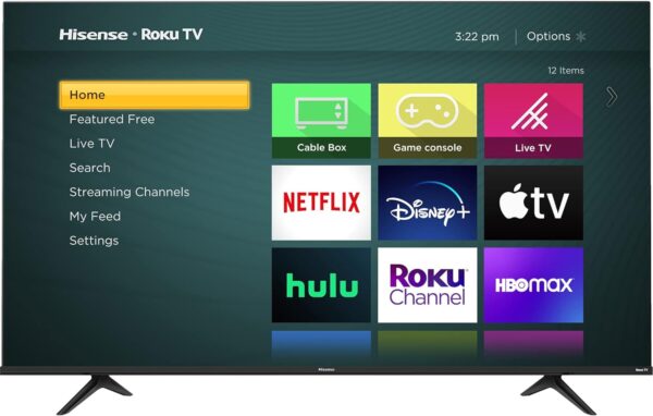 Hisense 40-Inch Class H4 Series LED Roku Smart TV with Alexa Compatibility (40H4F, 2020 Model) - Image 2