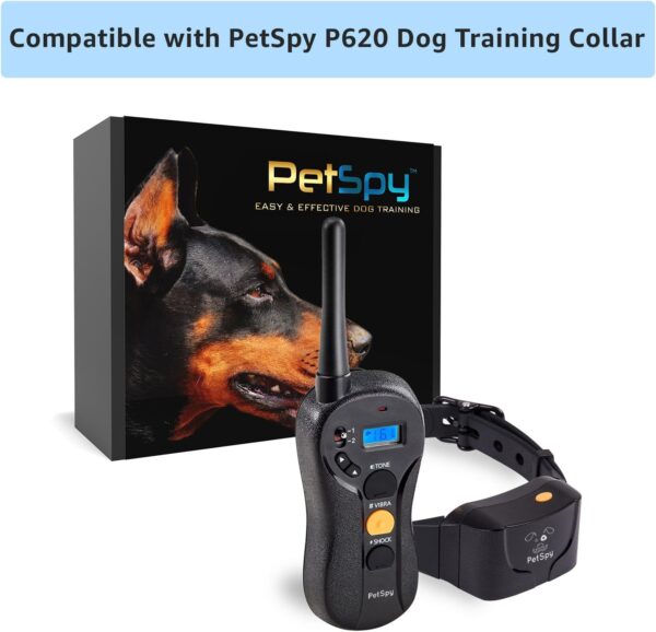 PetSpy P620 Extra Receiver Collar - Replacement Part for Dog Training Collars P620 and P620B - Image 3