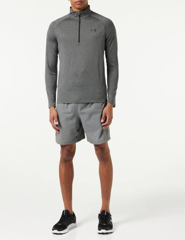 Under Armour Men's UA Tech ½ Zip Long Sleeve MD Gray - Image 4