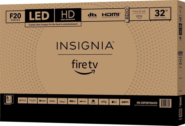 INSIGNIA 32-inch Class F20 Series Smart HD 720p Fire TV with Alexa Voice Remote (NS-32F201NA23, 2022 Model) - Image 10