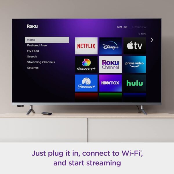 Roku Express | HD Roku Streaming Device with Standard Remote (no TV controls), Free & Live TV - Image 9