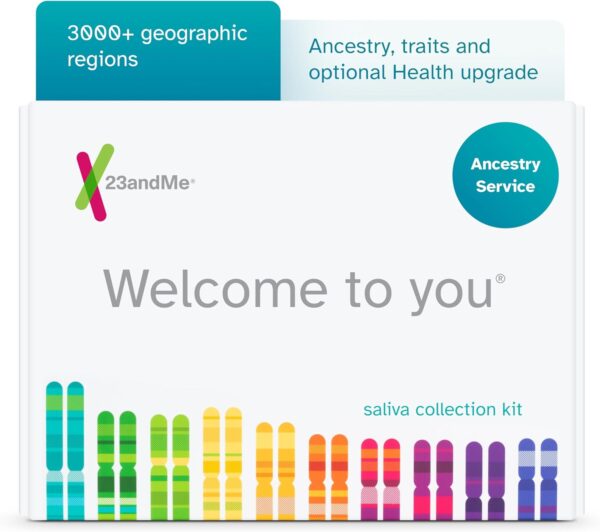 23andMe Ancestry Service - DNA Test Kit with Personalized Genetic Reports Including Ancestry Composition with 3000+ Geographic Regions, Family Tree, DNA Relative Finder and Trait Reports - Image 2