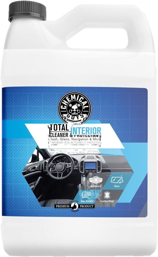 Chemical Guys SPI220 Total Interior Cleaner and Protectant, Safe for Cars, Trucks, SUVs, Jeeps, Motorcycles, RVs & More, 128 fl oz (1 Gallon) - Image 2