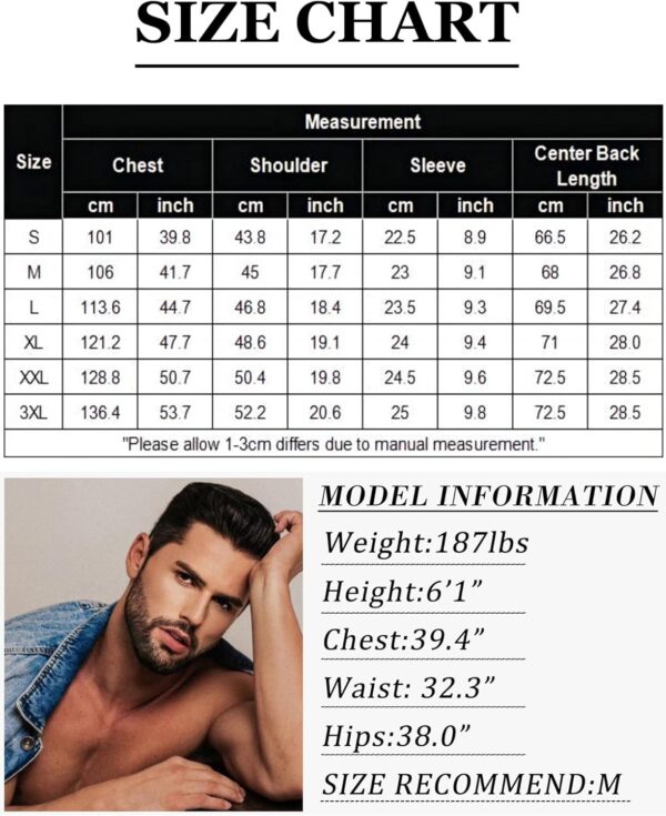 COOFANDY Men's Knit Shirts Short Sleeve Button Down Polo Shirt Fashion Casual Summer Beach Shirts - Image 8