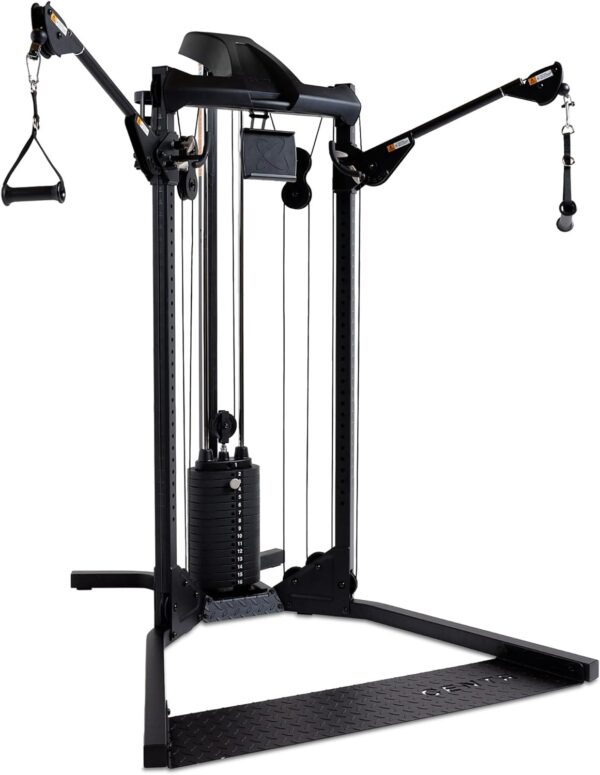 Centr Home Gym Functional Trainer - Multifunctional Cable Machine Home Gym System - Workout Weight Machine for Strength Training - Full Body Compact Exercise & Fitness Equipment Set - Image 2