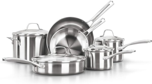 Calphalon 10-Piece Pots and Pans Set - Image 2