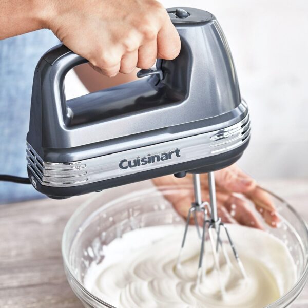 Cuisinart Power Advantage 7-Speed Hand Mixer, Metallic Charcoal - Image 2