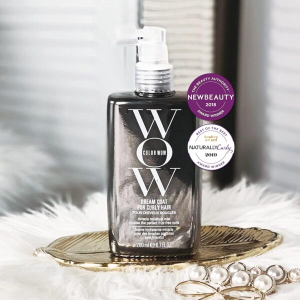 COLOR WOW Dream Coat for Curly Hair - Frizz-Free Curls Made Easy | Moisture-Boosting Spray, Curl-Enhancing Formula, Frizz-Fighting Power - Image 5