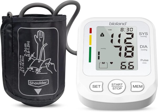 Blood Pressure Machine with Extra Large Cuff, Automatic Digital Upper Arm Blood Pressure Monitor with Large LED Screen, Irregular Heartbeat & Hypertension Detector, BPM Model - 2005-1 B - Image 3