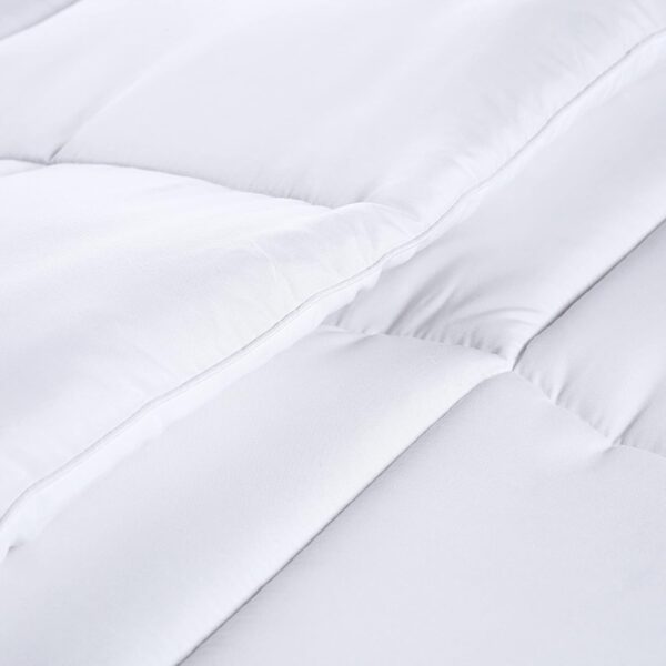 Utopia Bedding Comforter Duvet Insert - Quilted Comforter with Corner Tabs - Box Stitched Down Alternative Comforter - Twin XL (White, Pack of 4) - Image 7